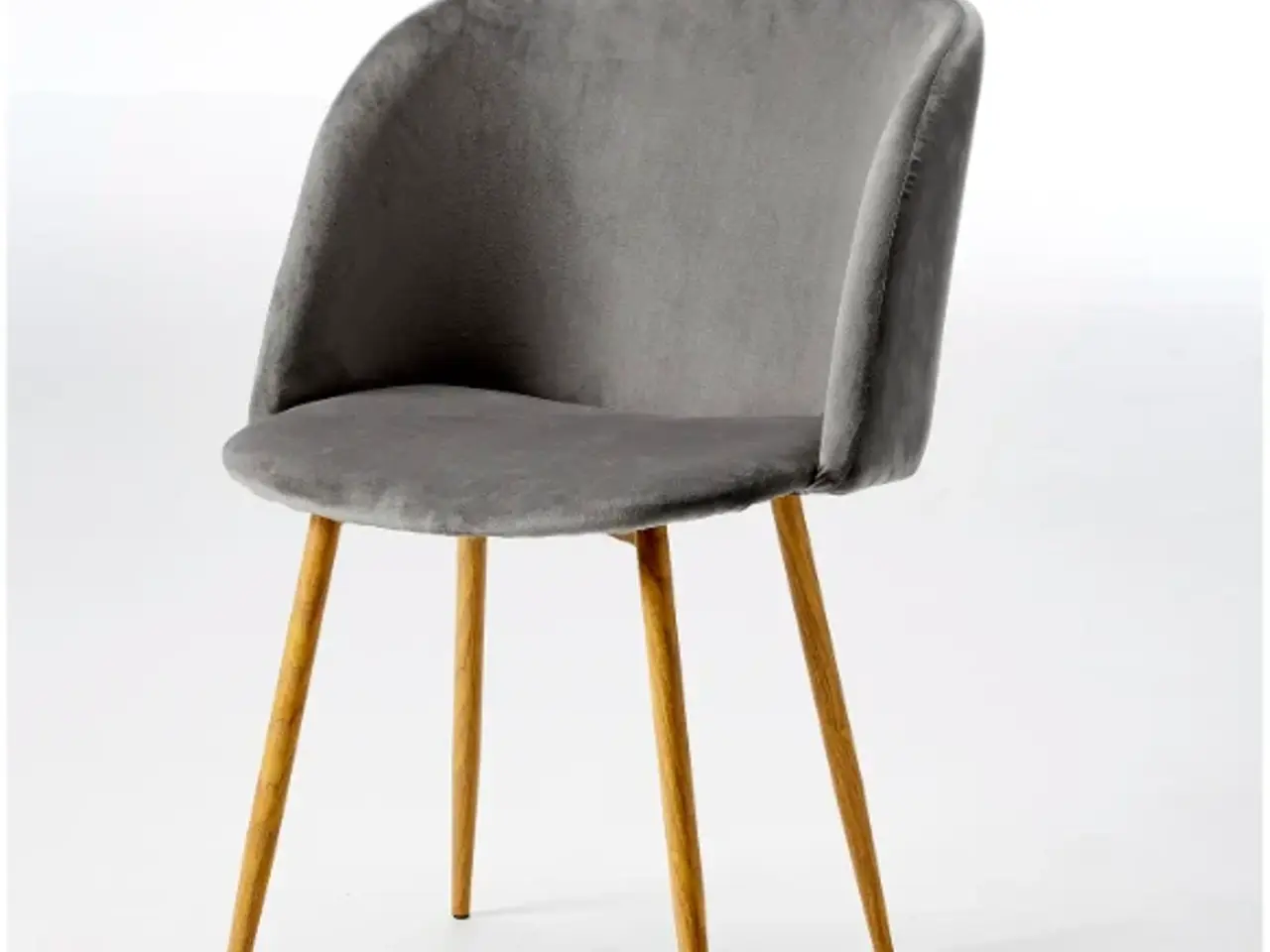 Billede 2 - Spisebordsstol i Velour