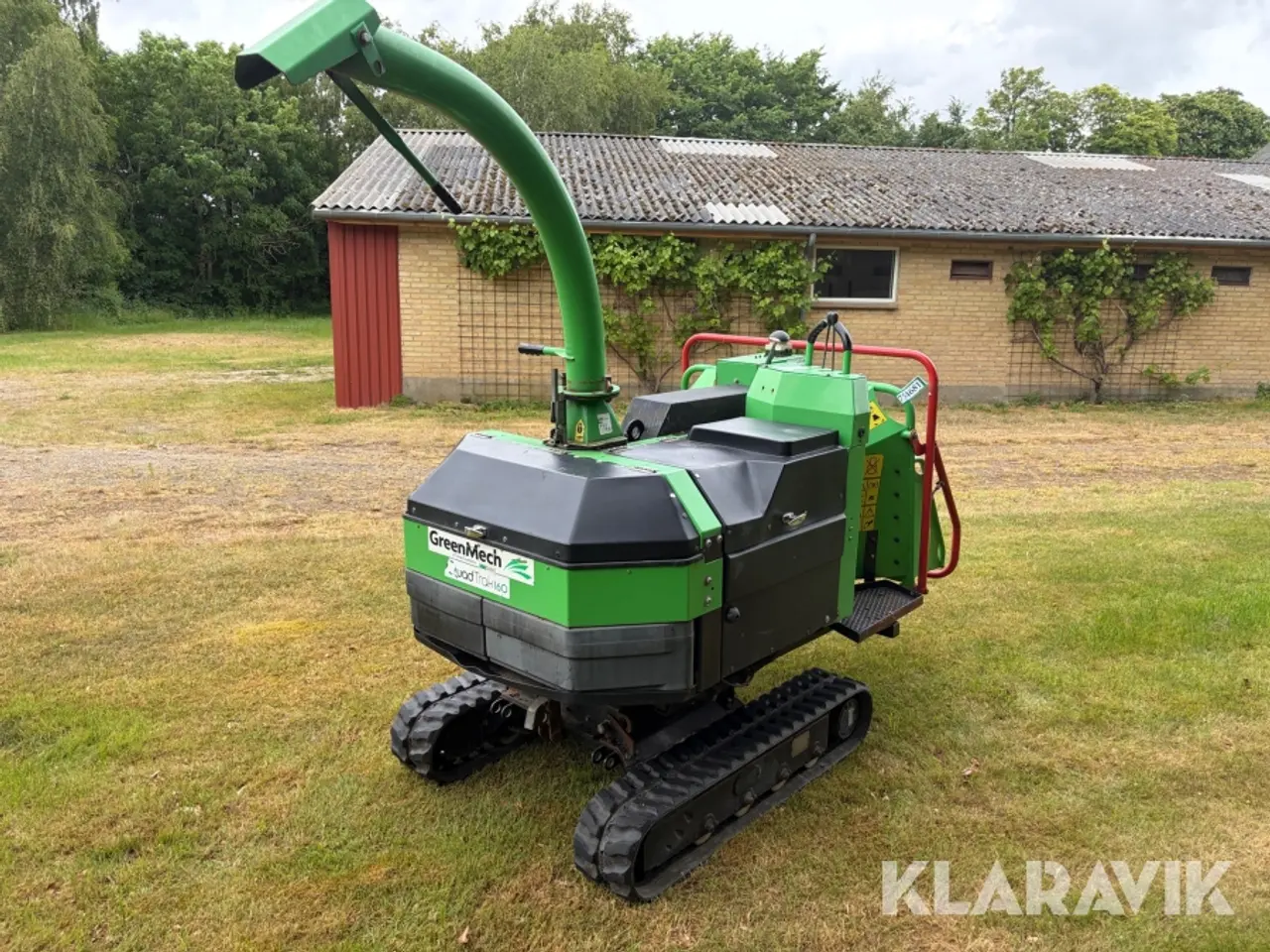 Billede 3 - Flishugger Greenmeech Quad Track 160