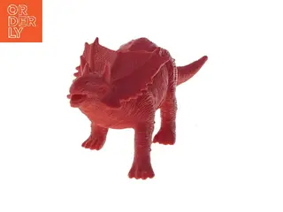 Rød dinosaur figur (str. læmgde: 22 cm)