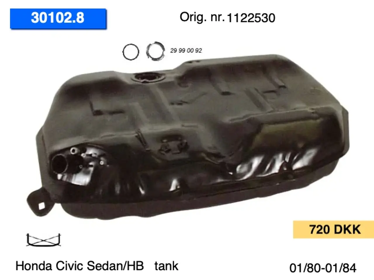 Billede 1 - Honda Civic tanke
