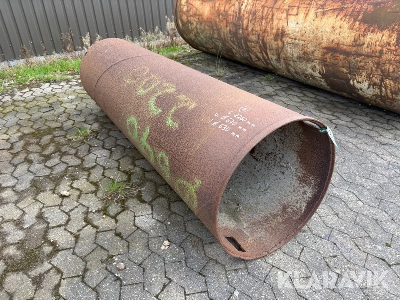 Billede 3 - Casing jern rør 2260x670mm 1 styk