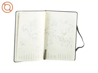 Kalender bog fra Moleskine (str. 21 x 13 cm)