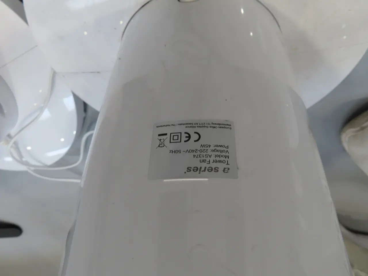 Billede 2 - 2 stk. Ventilatorer A SERIES Tower Fan