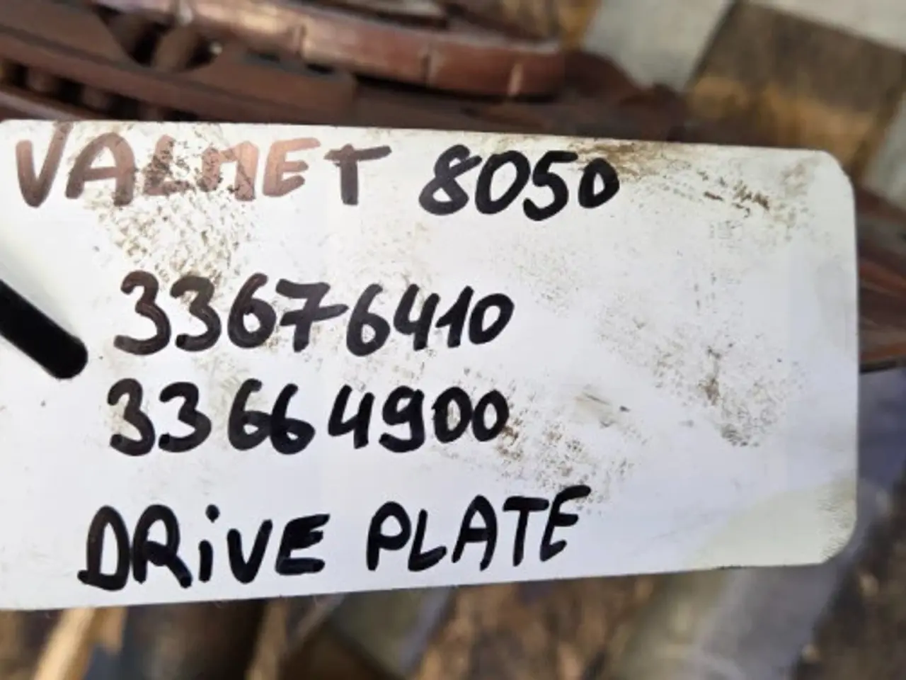 Billede 12 - Valmet 8350 Koblingsplade 33676410