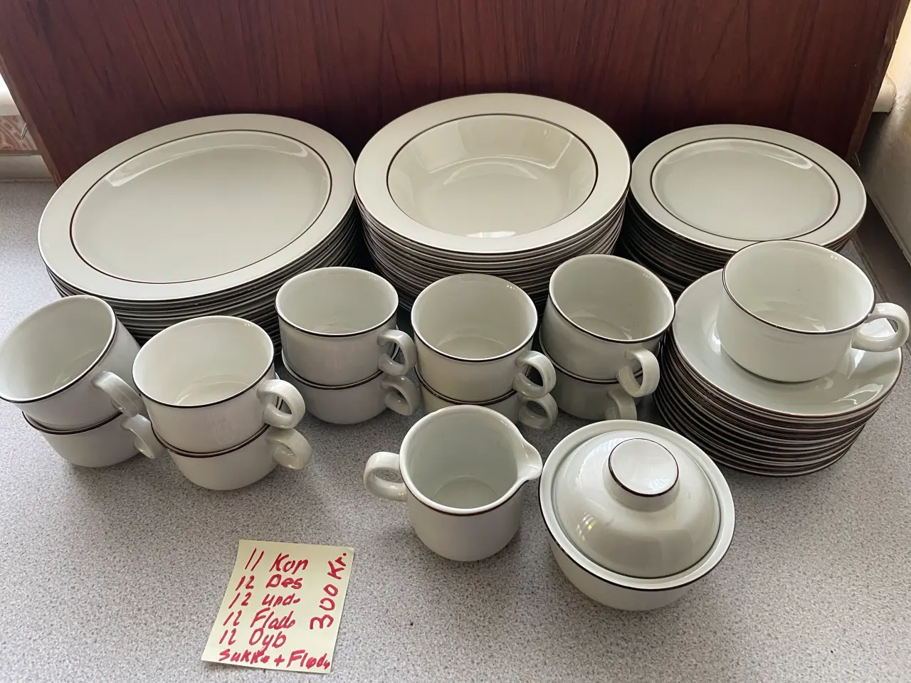 Billede 1 - Kaffe/spisestel