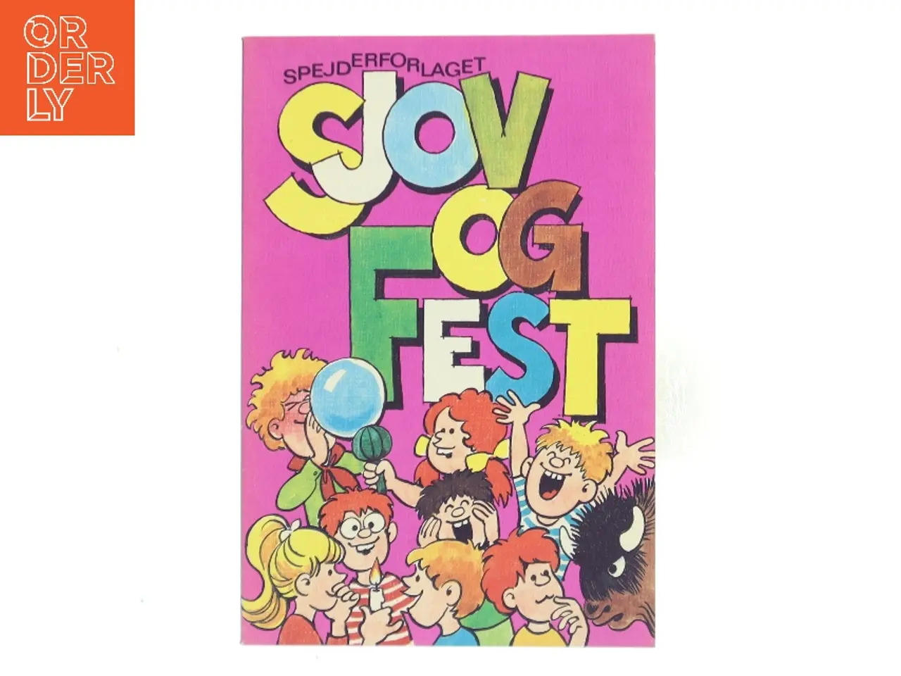 Billede 1 - Sjov og fest af <Udfyld bogens forfattere< (Bog)