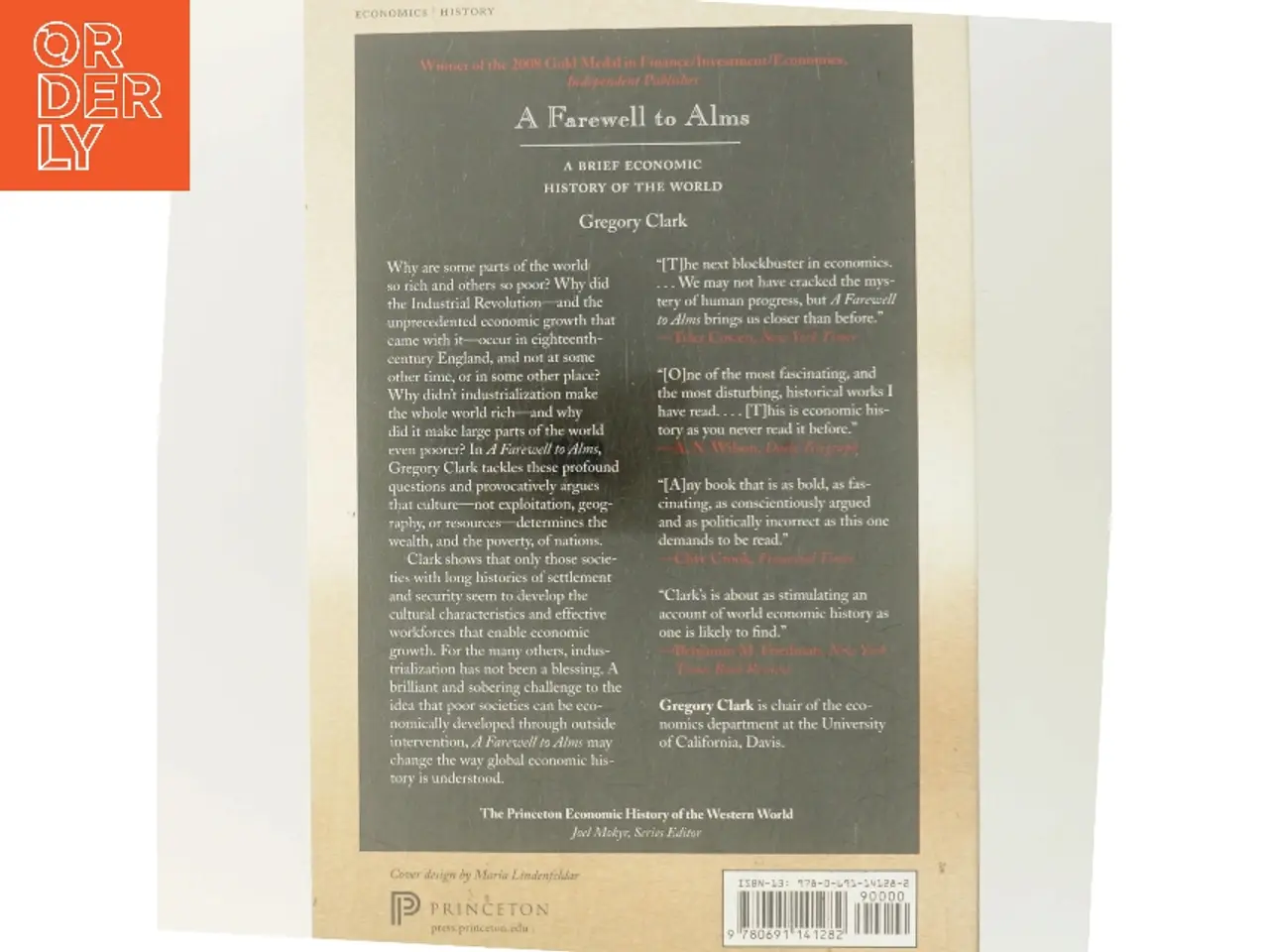 Billede 3 - A farewell to alms : a brief economic history of the world af Gregory Clark (1957-) (Bog)