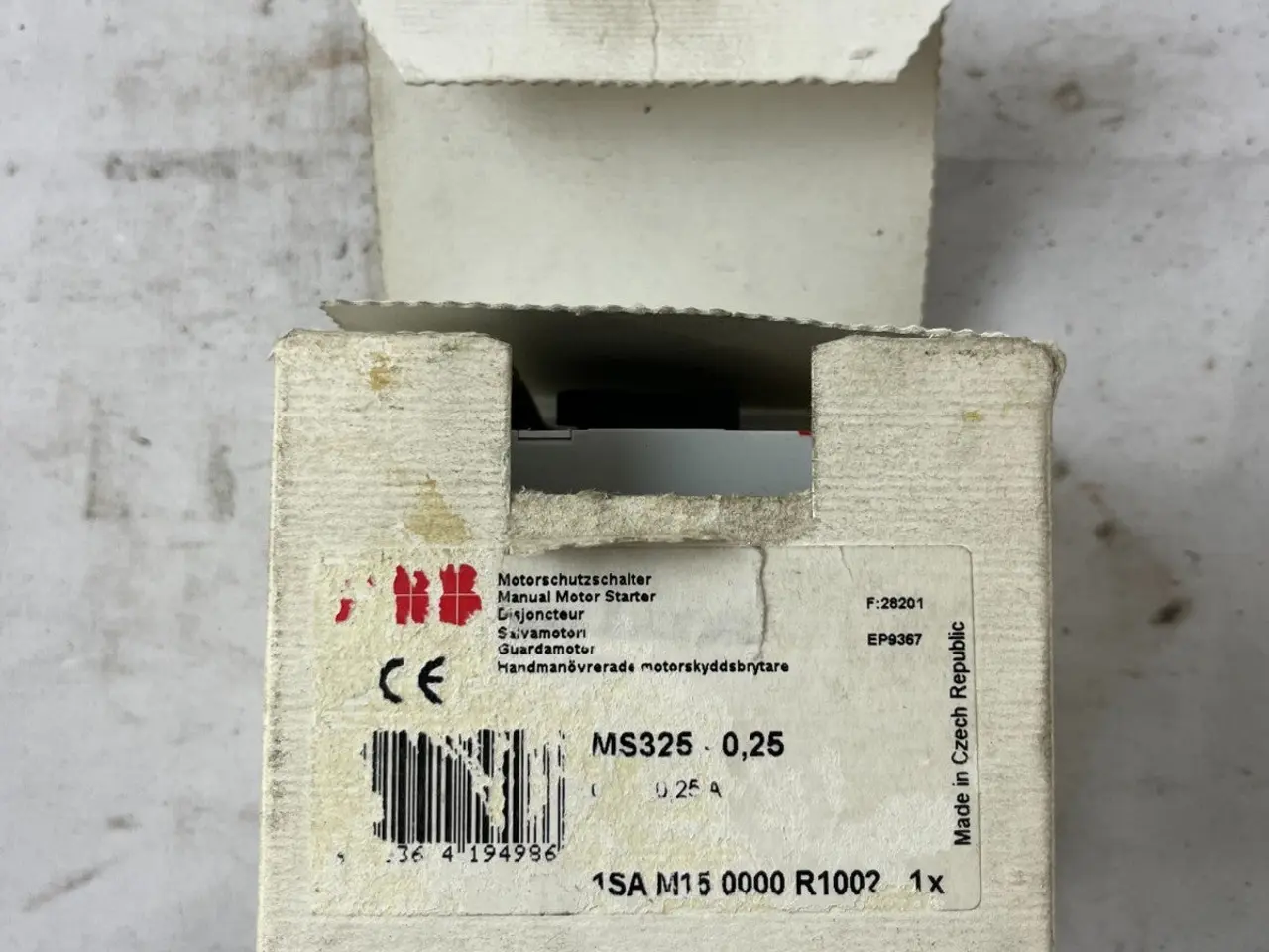 Billede 2 - ABB MS325-0.25 Manual Motor Starter 0.16–0.25A