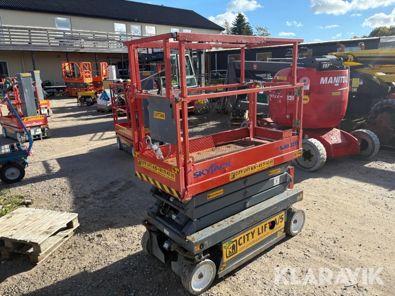 Billede 3 - Sakselift SkyJack SJIII 3219