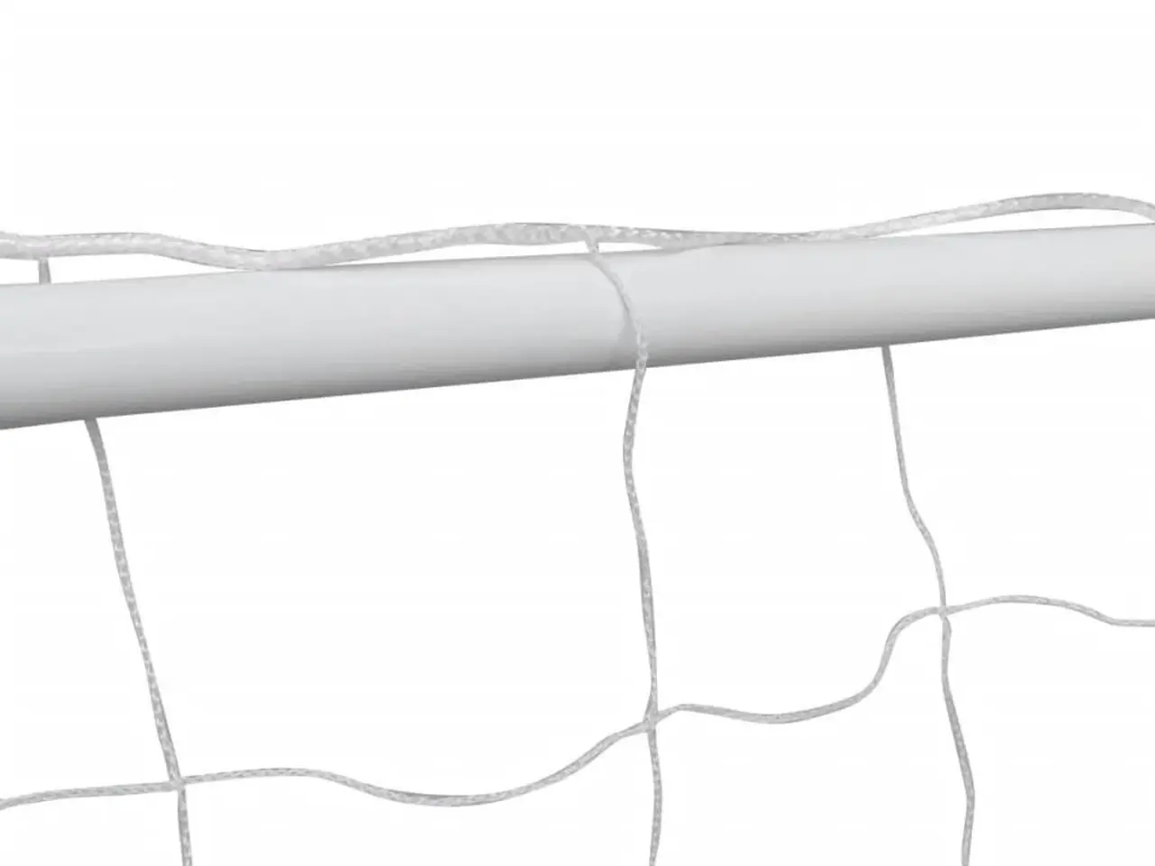 Billede 3 - Fodboldmål med net 240x90x150 cm stål