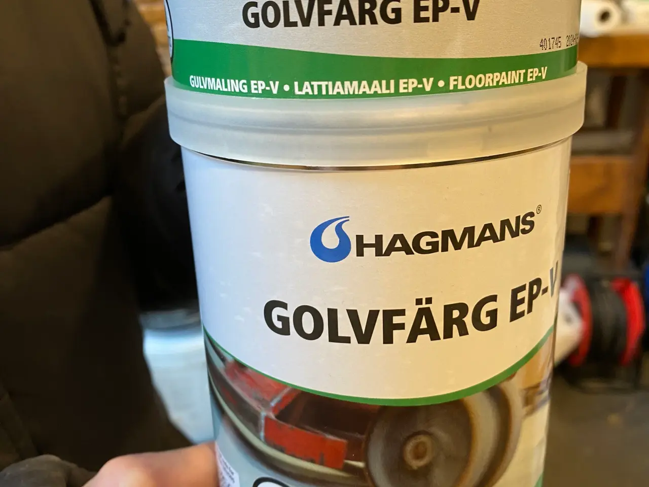 Billede 1 - 2-komponent gulvmaling