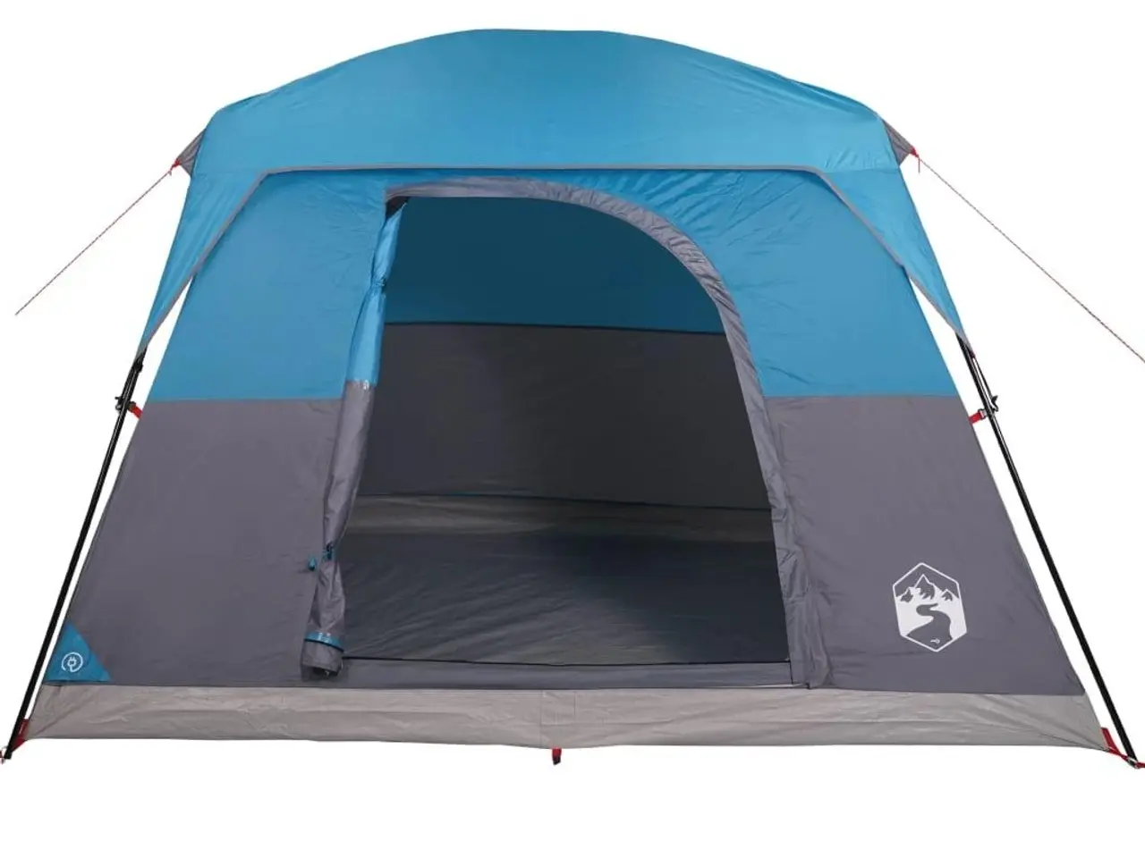 Billede 7 - 4-personers campingtelt vandafvisende blå