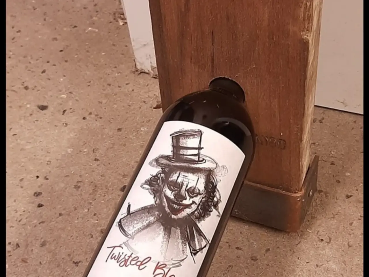 Billede 1 - Vin reol flaskeholder. 
