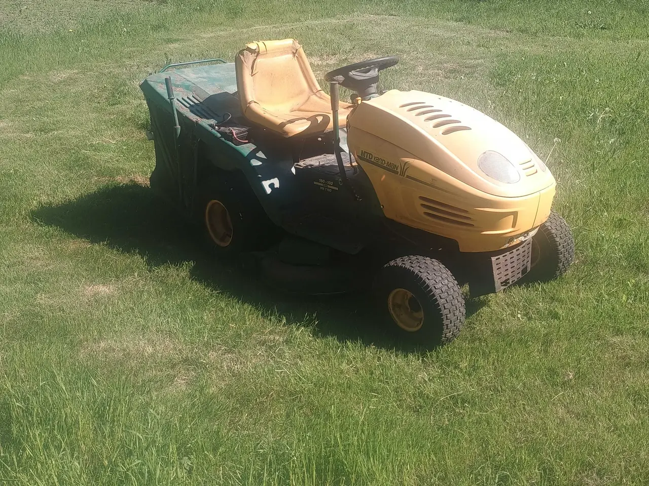 Billede 2 - Mtd yardman 2.cyl m. Hydrostat og opsamler