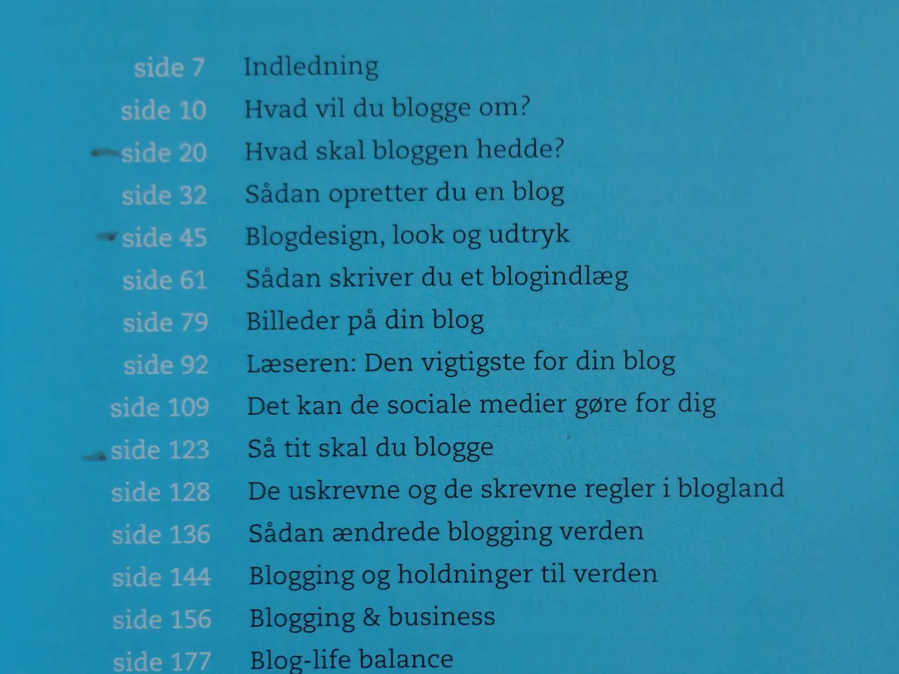 Billede 2 - BLOG bogen :
