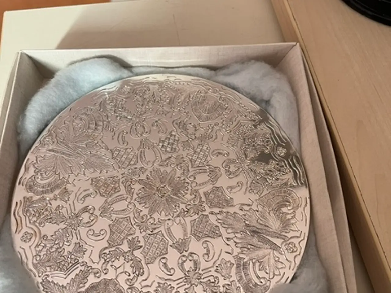 Billede 1 - Smuk vintage sølvpletbakke fra engelske Grenadier