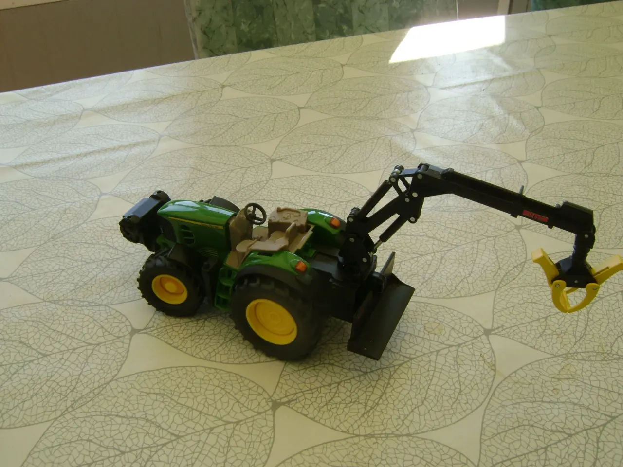 Billede 3 - John Deere 7530 med Skovkran Siku