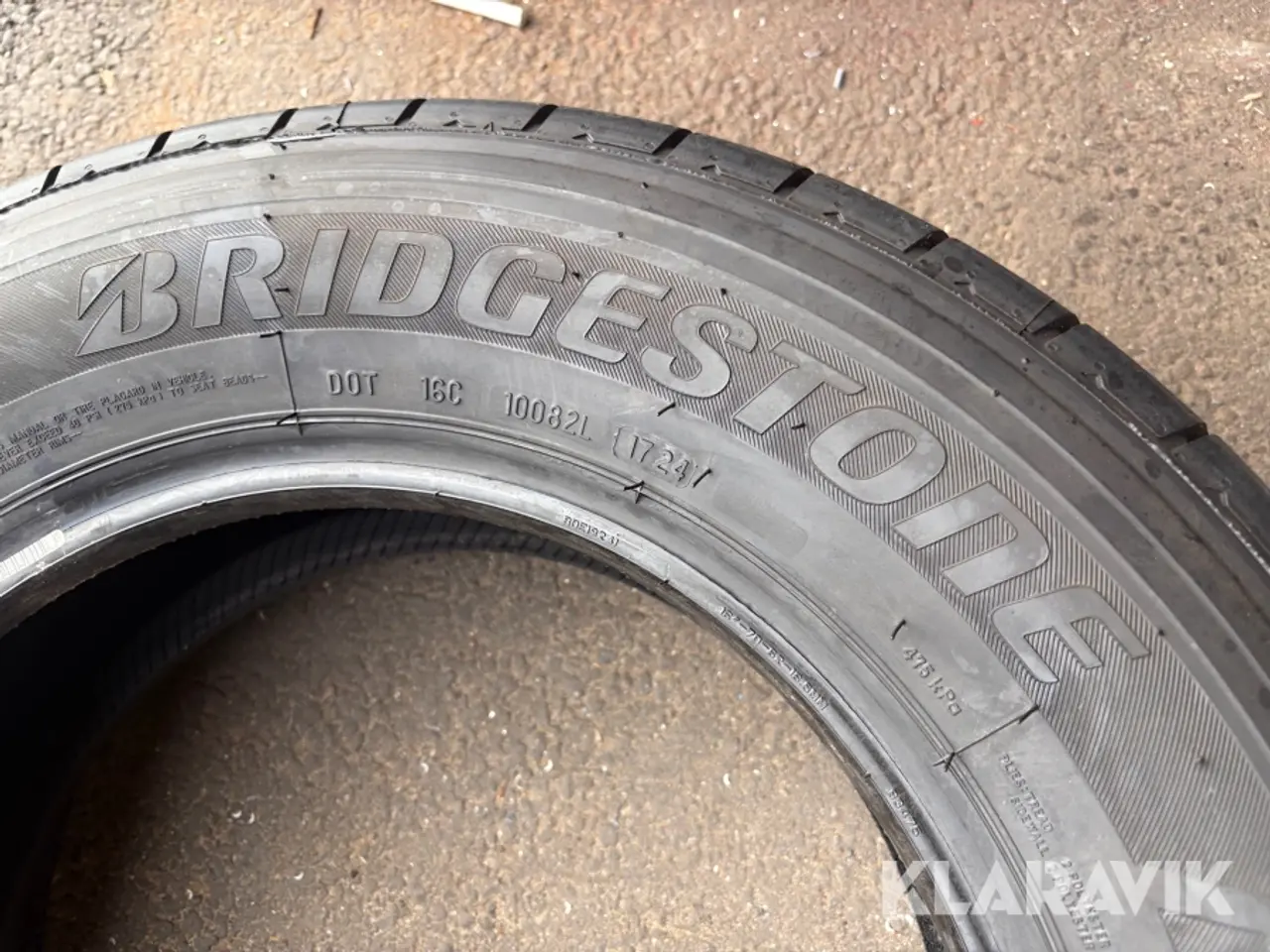 Billede 5 - Dæk 4 styk Bridgestone Duravis r660