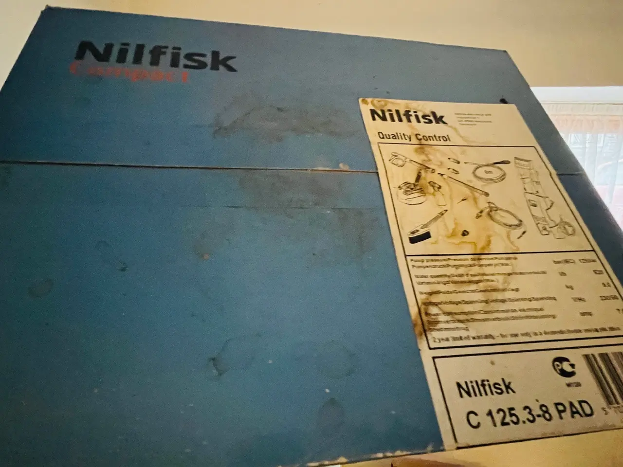 Billede 4 - Højtryksrenser (NY) NILFISK COMPACT med tilbehør