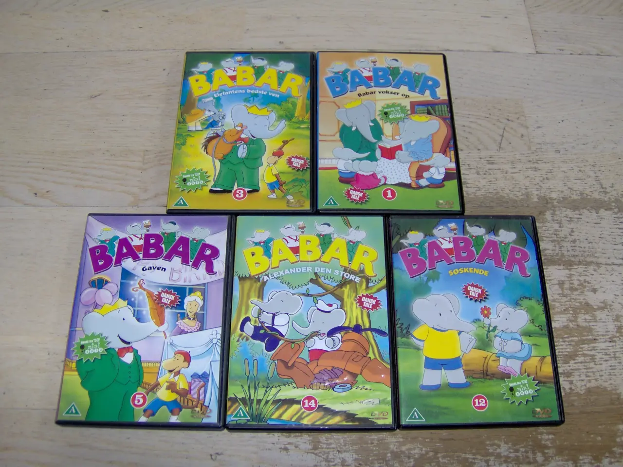 Billede 1 - 5 DVD MED BABAR