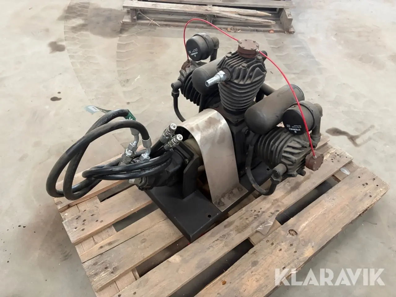Billede 1 - Hydraulisk stempelkompressorer Stenhøj 3 cylinderet