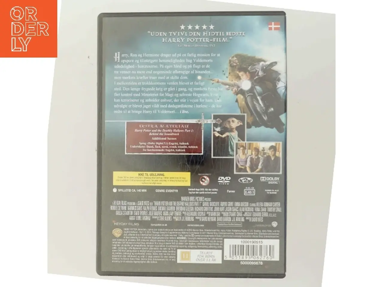 Billede 3 - Harry Potter Og Dødsregalierne - Del 1 med Daniel Radcliffe (DVD)