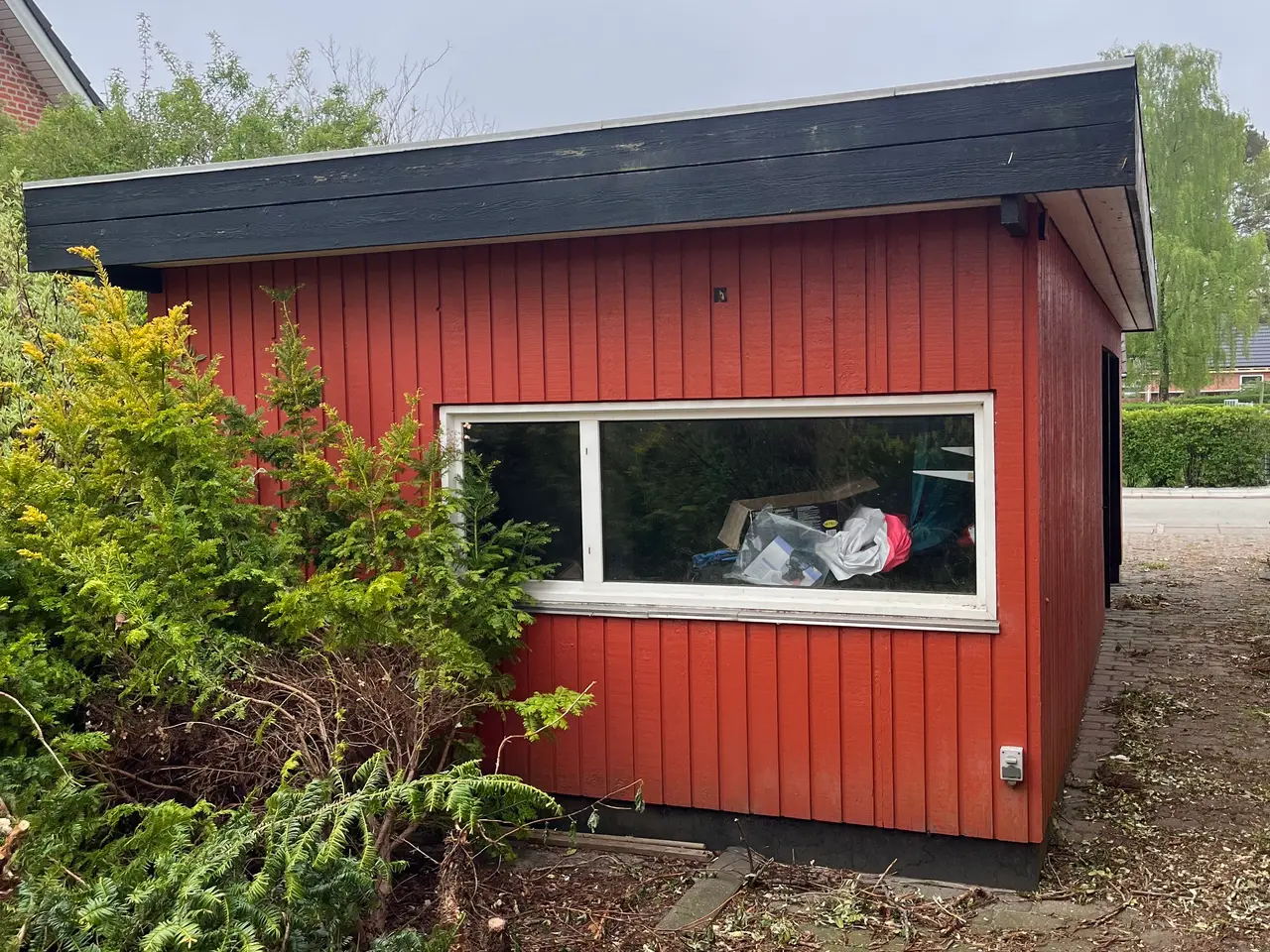 Billede 3 - Udestuen og carporten 