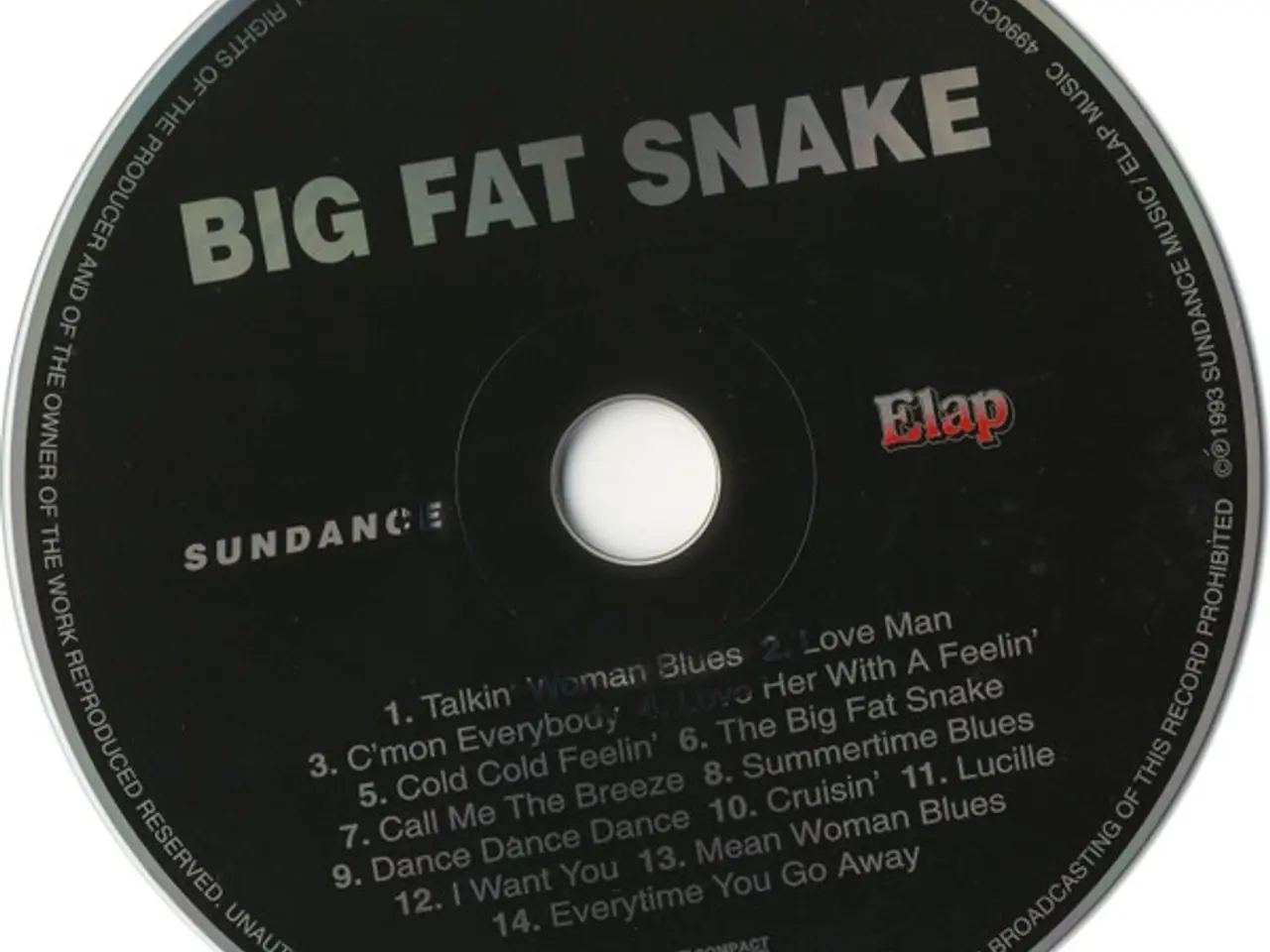 Billede 4 - Big Fat Snake – Big Fat Snake – CD