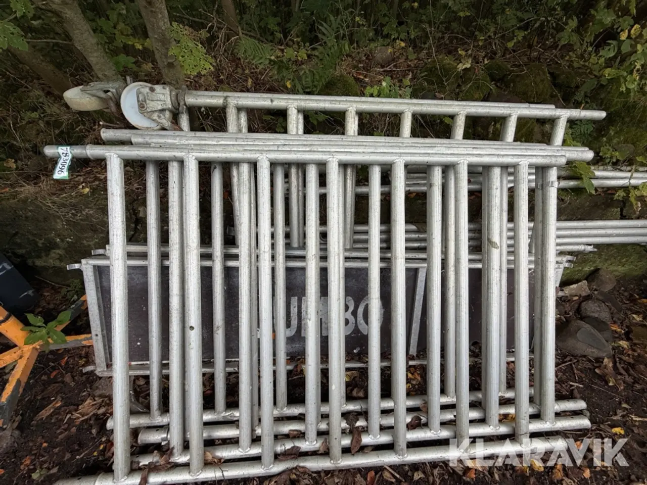 Billede 3 - Rullestillads JUMBO aluminium med 2 meter rammer