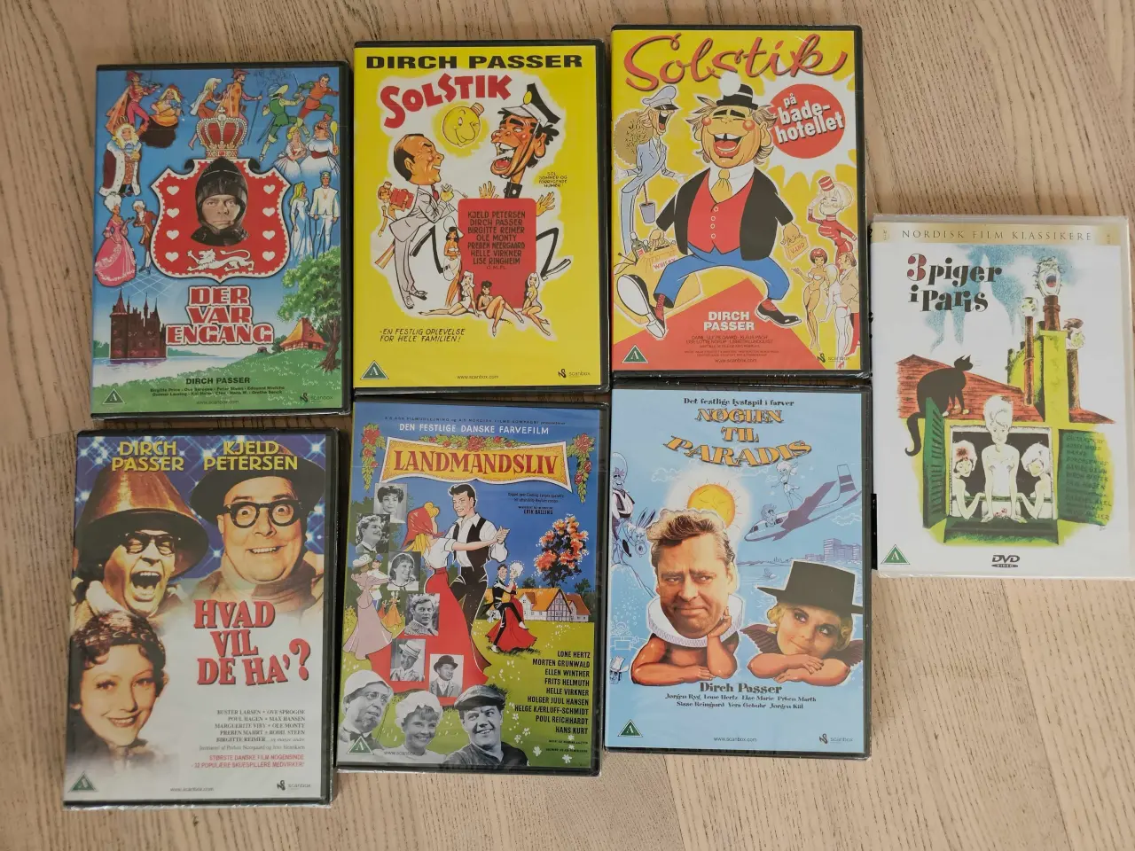 Billede 1 - Gamle danske dvd film - helt nye