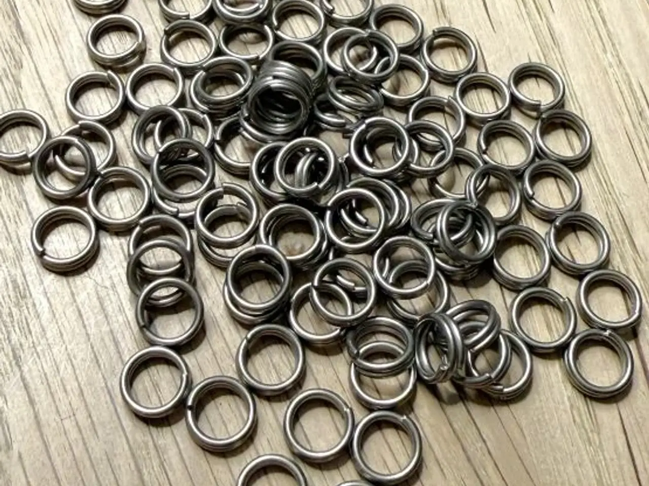 Billede 3 - 100 springringe i rustfrit stål