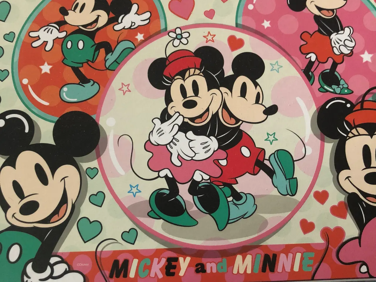 Billede 1 - Mickey mousse puslespil