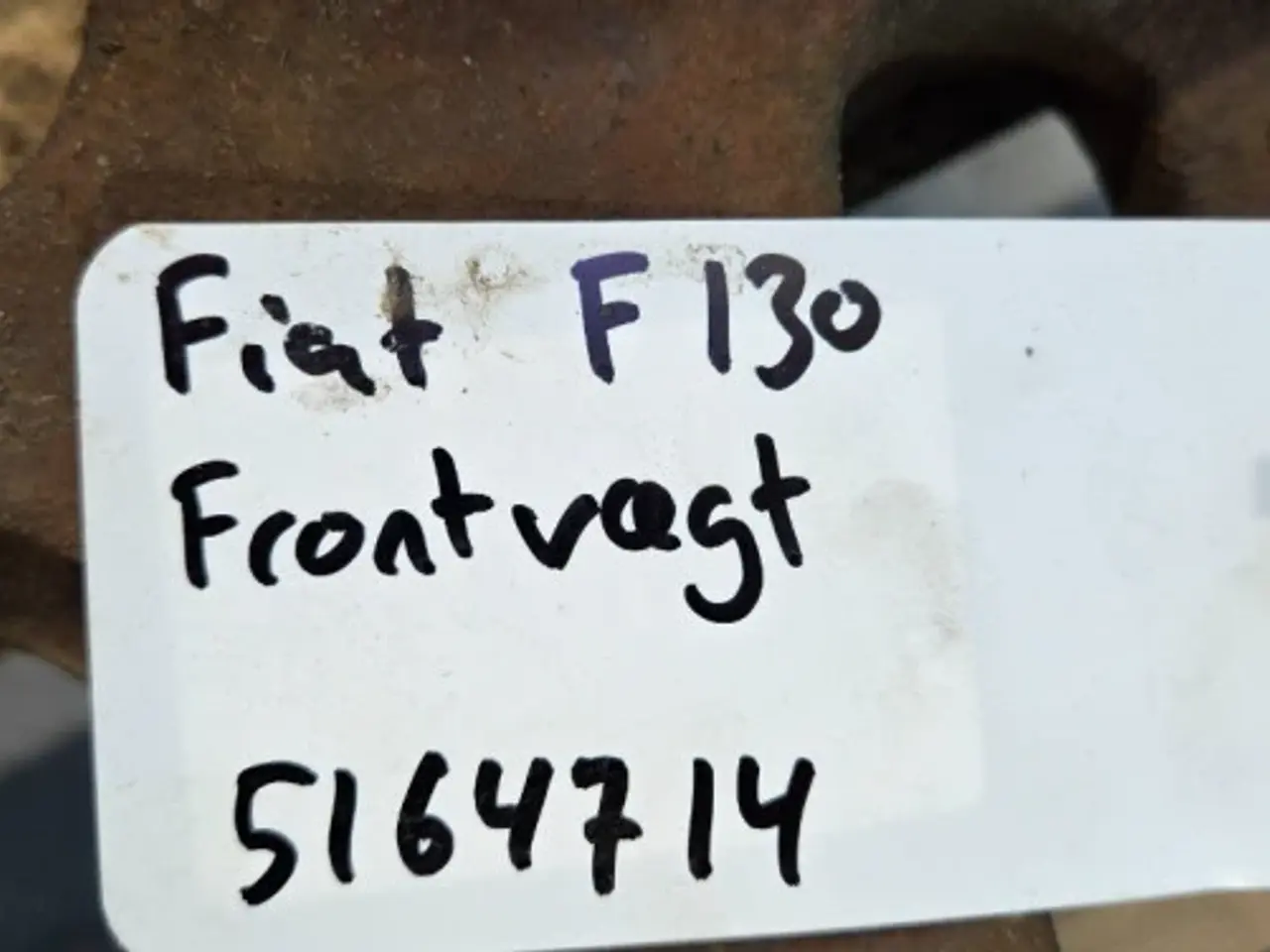 Billede 13 - Fiat F130 Frontvægt Sæt 5164714