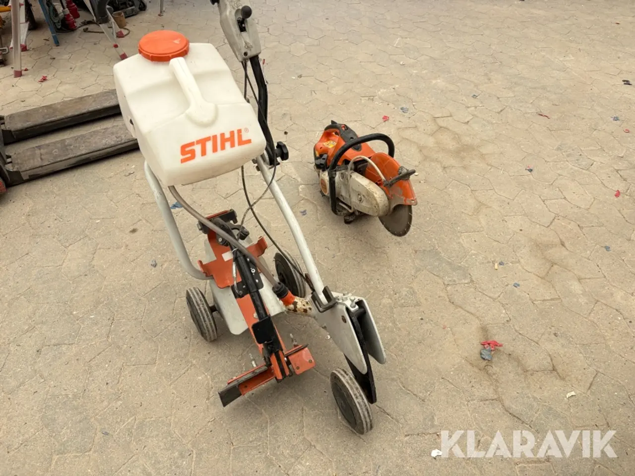 Billede 2 - Kapsav Stihl TS 410 med stativ