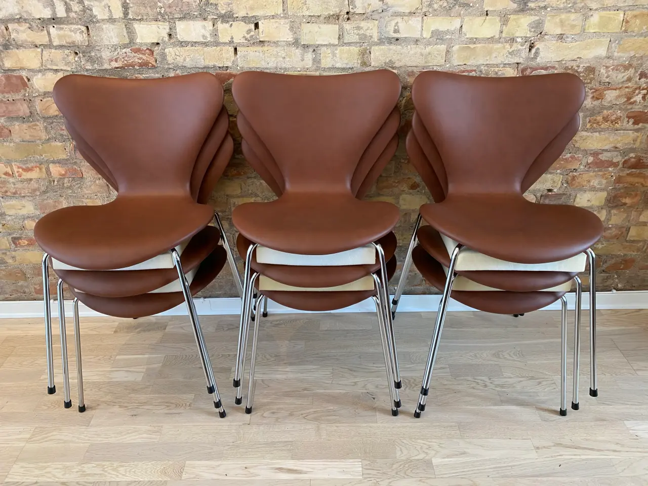 Billede 3 - Arne Jacobsen syverstole 3107
