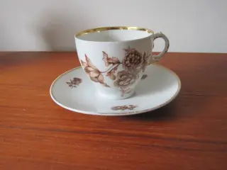 Gammel kaffekop/underkop