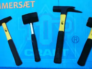 NYT Craft Hammer- og Slagsæt - Perfekt Gave !