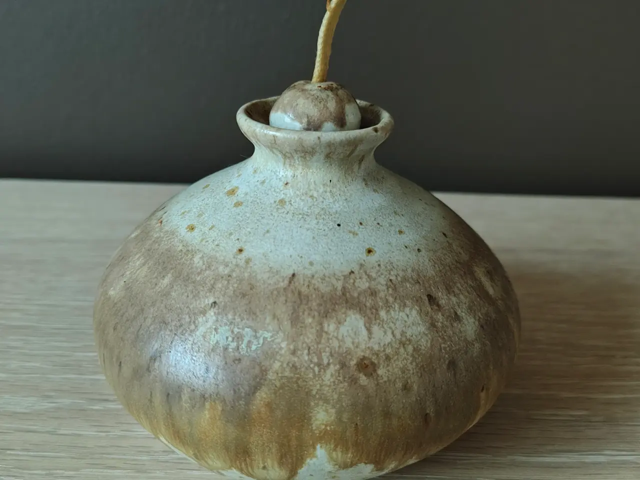 Billede 1 - Flot olielampe fra Kamo keramik