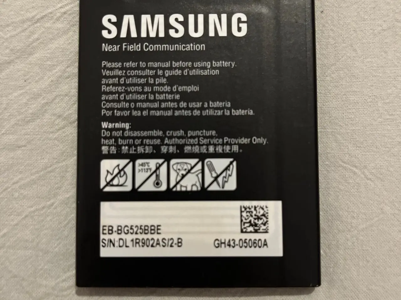 Billede 1 - Samsung EB-BG530BBE batteri