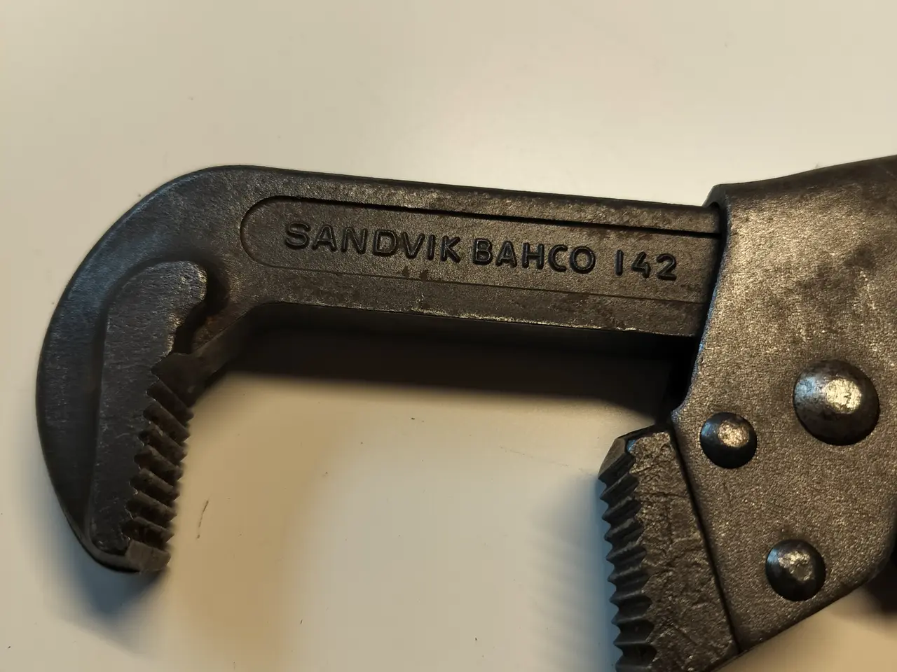 Billede 4 - Rørtang Bahco nr 142 i god og uslidt stand.