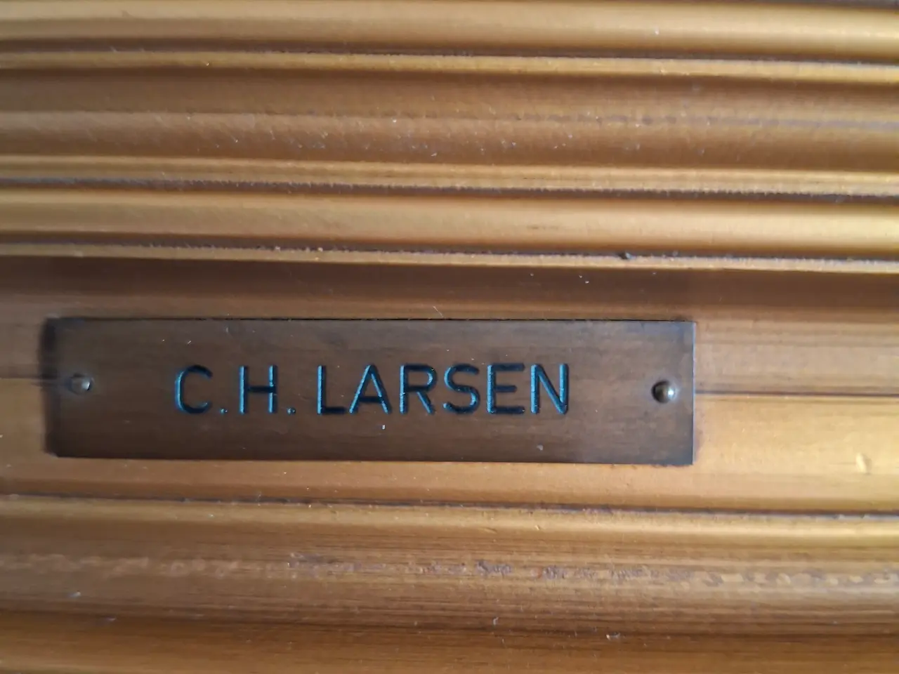 Billede 4 - smukt lille maleri af C. H.Larsen