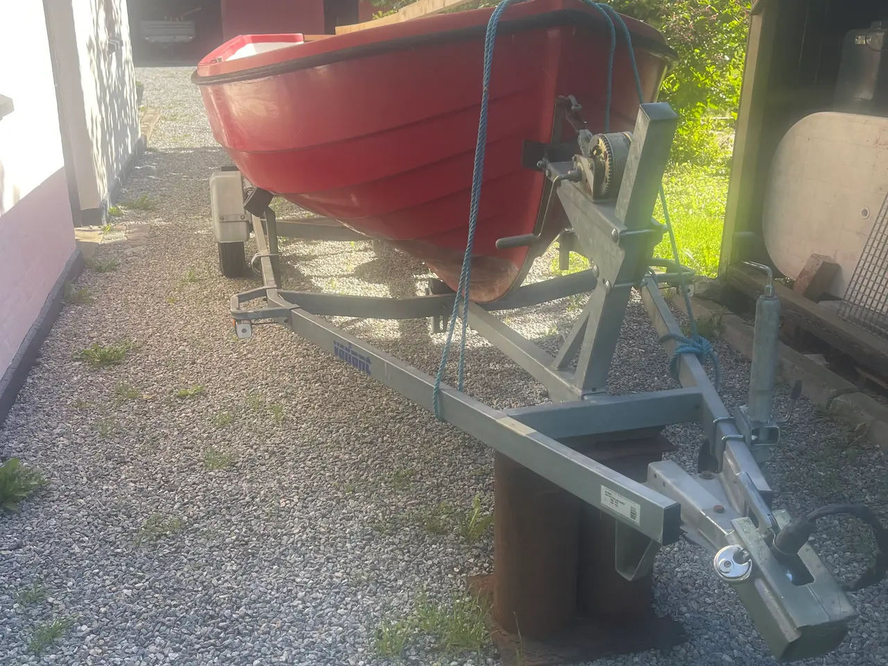 Billede 1 - Rudkøbing BF 48 Damjolle med 750 kg trailer
