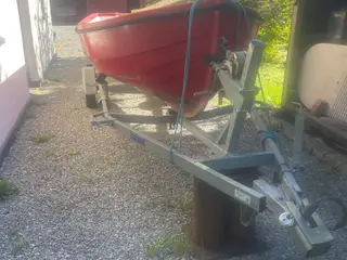 Rudkøbing BF 48 Damjolle med 750 kg trailer