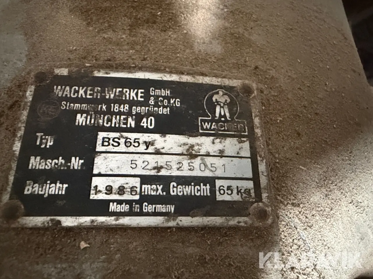 Billede 11 - Jordloppe Wacker-Werke BS 65 Y