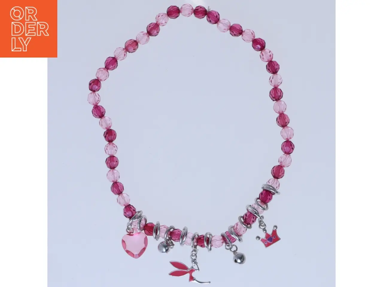 Billede 1 - Børnearmbånd med charms (str. 36 cm)