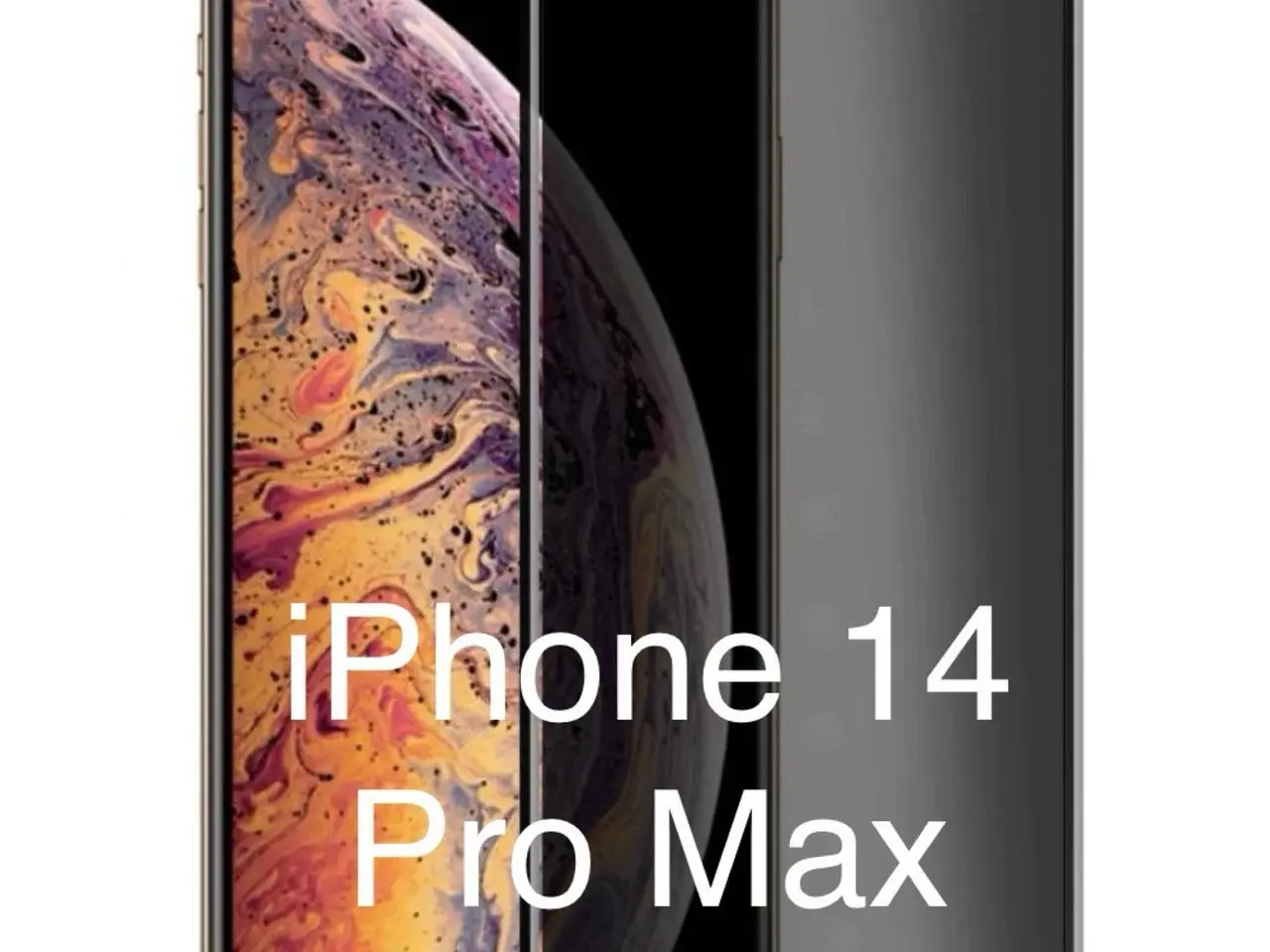 Billede 1 - Panserglas iPhone 14 Pro Max, anti-spy