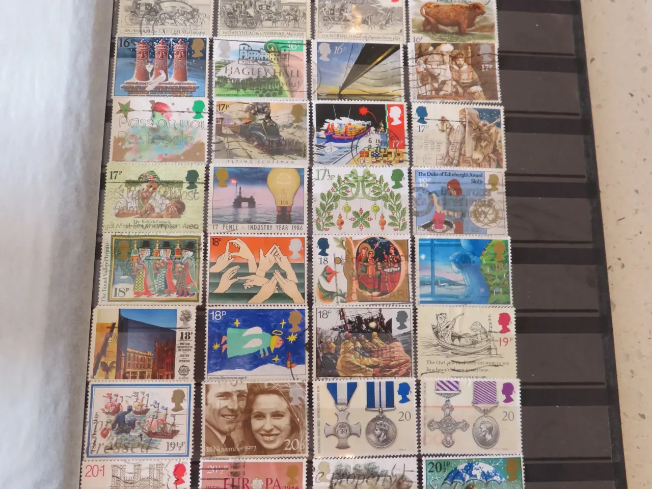 Billede 5 - Storbritannien/Great Britain, 571 forsk frimærker
