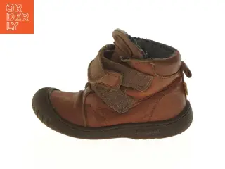 Brune børnestøvler med velcro fra bisgaard (str. 26 )
