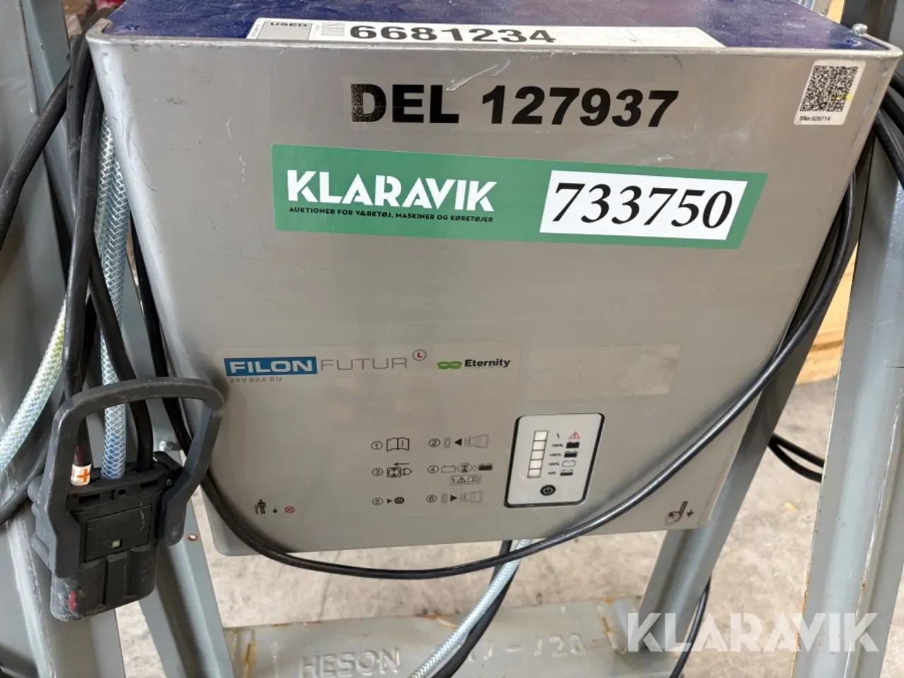 Billede 8 - Oplader til trucks Fulin Futur 24V 60A EU