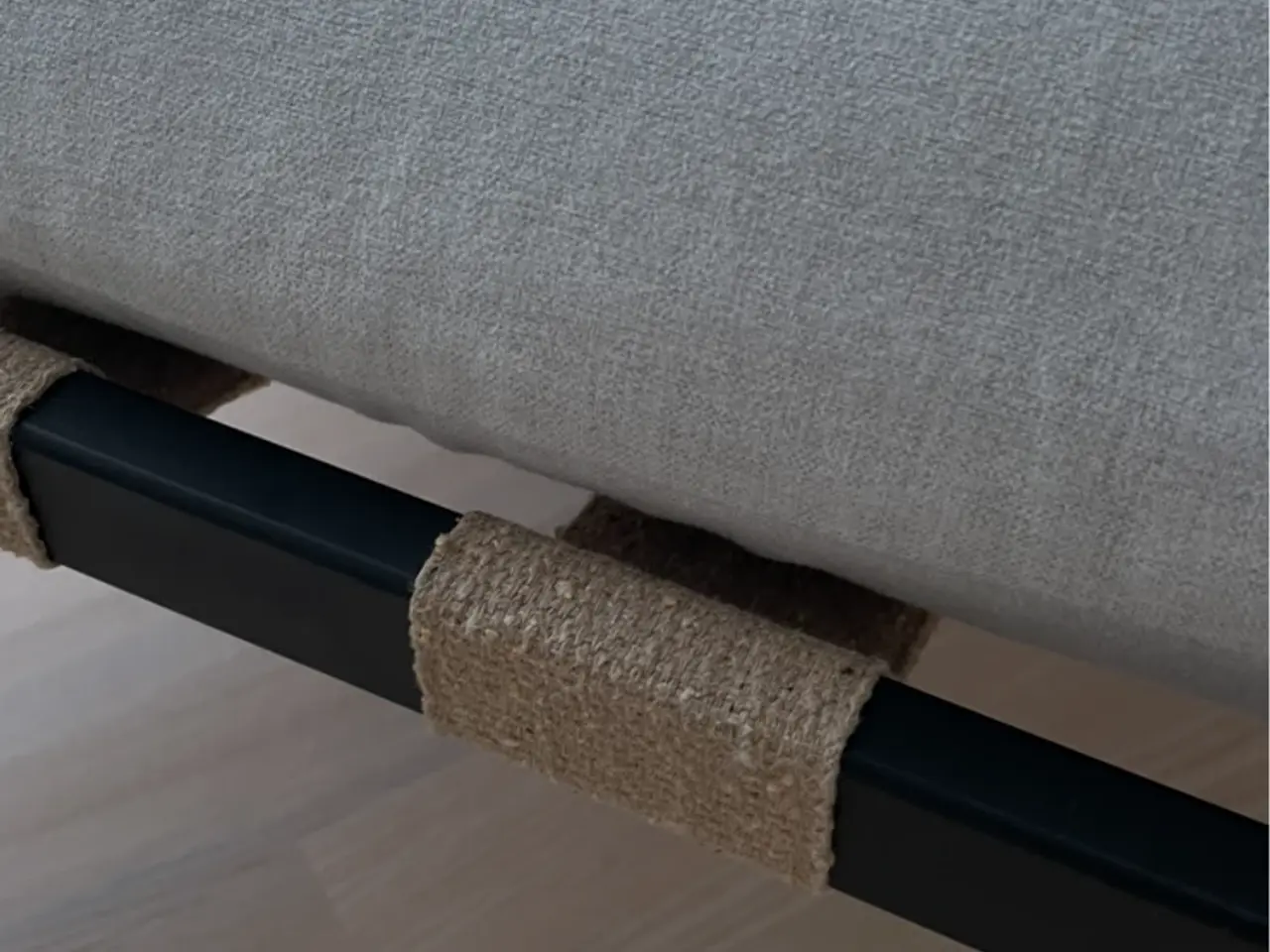 Billede 3 - H&M Home loungestol sort/lysbeige